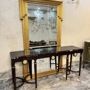 Console with Wall Mirror